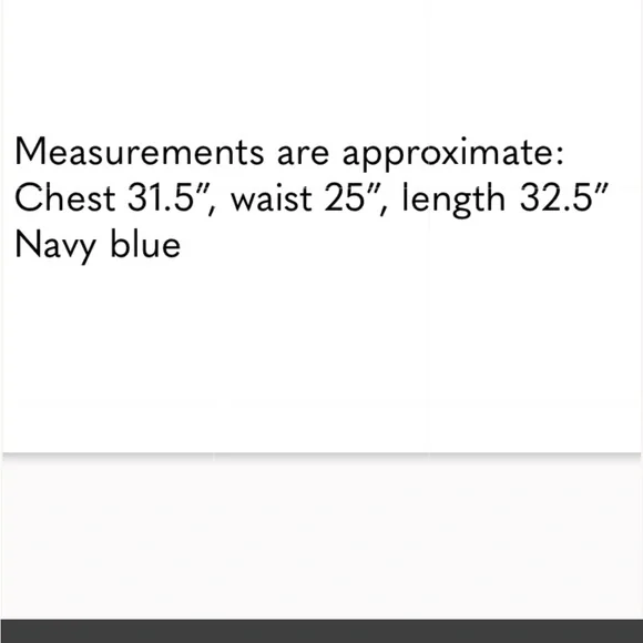 LINE & DOT navy high neck, drop waist dress, women’s size XS - Picture 2 of 7